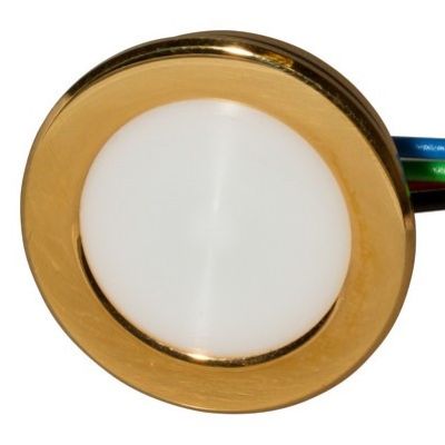 Drukknop SNAP-IN Line RGB LED Knop - GOUD v2 (0,3µ)